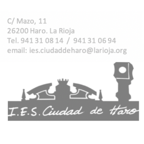 Logo de la entidadIES CIUDAD DE HARO 